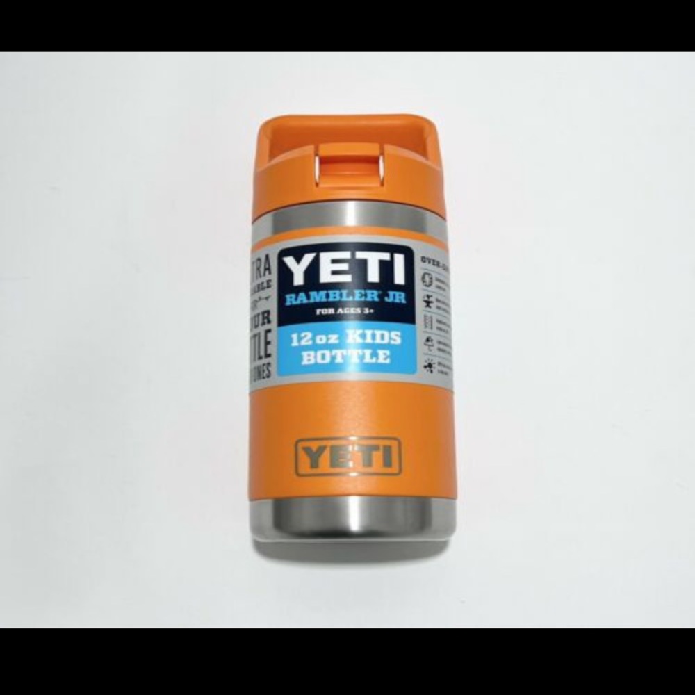 YETI LIMITED EDITION KING CRAB ORANGE RAMBLER JR. 12 OZ KIDS BOTTLE
